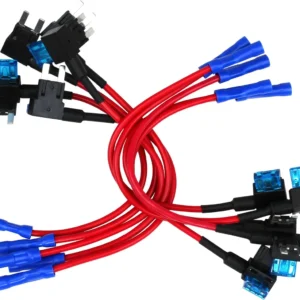 Pack de 10 Fusibles Tap con Miniadaptador FUSITAP®: Protección Eléctrica Superior para tu Automóvil, Fácil Instalación y Máxima Seguridad | Incluye Ad