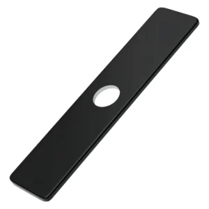 Cubierta para Orificio de Llave ACE 10 Pulgadas Escudo Negro: Protección Superior y Diseño Elegante para Puertas Residenciales y Comerciales – Fácil I