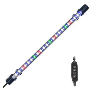 Luz Led Sumergible Para Acuario Con Temporizador Y 3 Modos Color De Las Luces