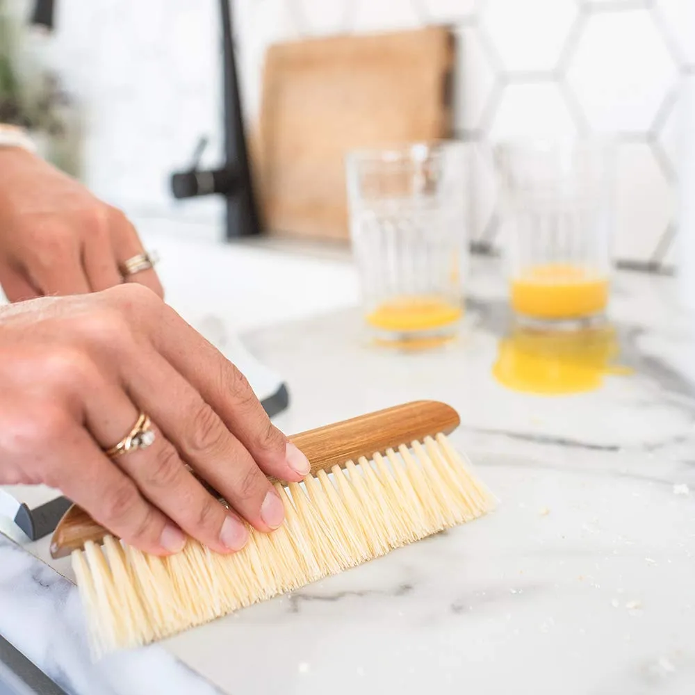 Full Circle Brisa - Escurridor de Platos Compacto y Sostenible: Diseño Innovador, Bambú y Silicona, Secado Eficiente para Cocinas Modernas y Eco-Consc