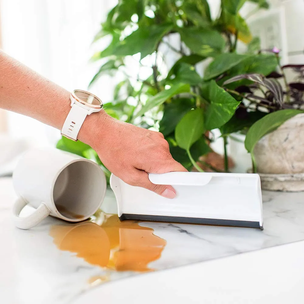 Full Circle Brisa - Escurridor de Platos Compacto y Sostenible: Diseño Innovador, Bambú y Silicona, Secado Eficiente para Cocinas Modernas y Eco-Consc