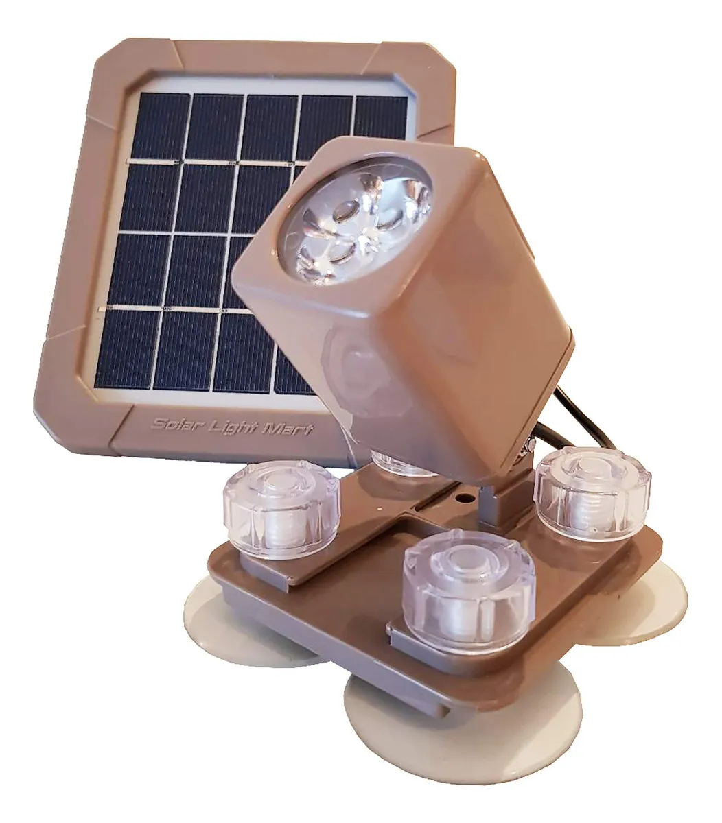 Foco Sumergible Solar LED Subacuático Blanco Cálido Sunlitec®️: Iluminación Exterior Eficiente y Decorativa para Albercas, Fuentes y Jardines - Modelo