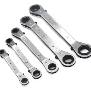 Juego de Llaves de Carraca Reversibles Truper Expert 5 Piezas: Mayor Precisión, Agarre Superior y Durabilidad Garantizada para Trabajos Profesionales