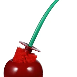 Escobilla para Inodoro con Diseño de Cereza Compacta Marca Genérica: Limpieza Eficaz y Estilo Decorativo para tu Baño - Modelo X-1000