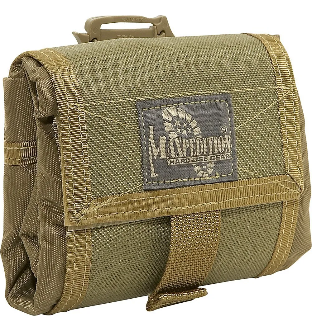 Mochila Plegable Maxpedition Rollypoly: Compacta y Resistente para Aventura al Aire Libre. Diseño Ligero, Cierre Roll-Top y Almacenamiento Versátil pa