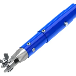 Adaptador de Mango con Botón BON 12-215: Conexión Segura y Rápida para Herramientas Clevis. Ideal para Trabajos de Jardinería y Construcción, Facilita
