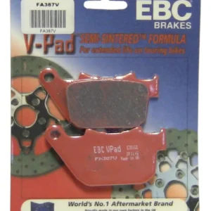 Pastillas de Freno de Disco Semisinterizadas EBC Brakes FA387V: Máximo Rendimiento y Durabilidad para Frenado Superior en Motocicletas y Cuatrimotos -