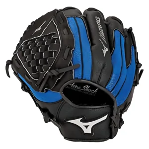 Guante de Béisbol Mizuno Prospect Powerclose 10.5 Pulgadas (26.67 cm) para Lanzador Zurdo - Cuero Suave, Cierre PowerClose, Ideal para Niños y Jóvenes
