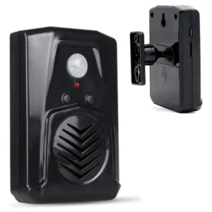 Sensor de Movimiento Inteligente con Altavoz y Reproductor de Música - Marca: X-Security Modelo: XS-SMART-ALARM - Seguridad Personalizable, Detección