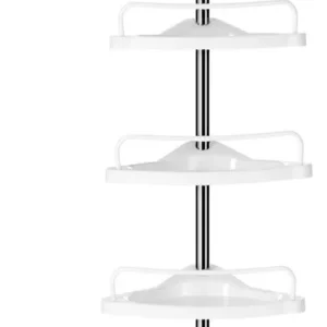 Organizador de Ducha Telescópico Esquinero: Marca [Marca del Producto] Modelo [Modelo del Producto] - Ajustable, Acero Inoxidable, Fácil Instalación,