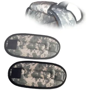 Hombreras con Peso Camuflaje Tactical Gear: Aumenta tu Resistencia y Rendimiento. Diseño Ergonómico, Ajuste Seguro, Ideal para Entrenamiento Táctico y