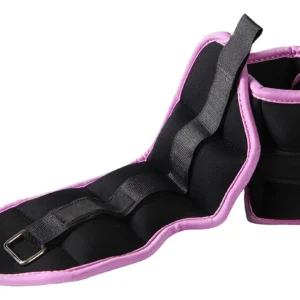 Pesas de Tobillo Ajustables Fit & Go Pro Series: Par de 0 a 4.5 Kg, Diseño Ergonómico con Cierre de Velcro Seguro, Ideal para Ejercicios de Rehabilita