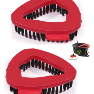 Repuestos para Trapeador Giratorio Vileda Turbo Spin EasyWring - Paquete de 2 Mopas de Microfibra - Limpieza Eficaz y Duradera en Pisos