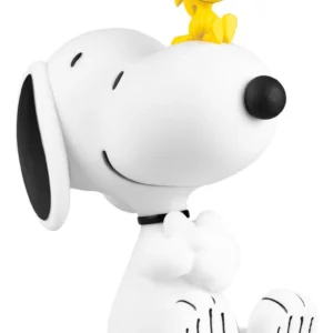 Lámpara LED Decorativa Snoopy Original - Modelo 'Snoopy Noche Estrellada': Iluminación Cálida para Mesita de Noche, Diseño Divertido y Ahorro Energéti