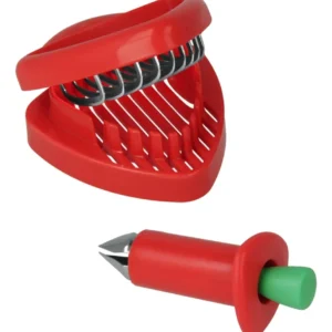 Cortador de Fresas Metaltex MRS. Berry: El Secreto para Fresas Perfectamente Laminadas en Segundos | Diseño Ergonómico y Fácil Limpieza