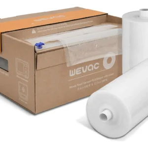 Bolsas para Sellado al Vacío FoodSaver®: Rollos de 20x300cm y 28x300cm, Pack de 2 Unidades. Conserva Frescura y Ahorra Tiempo en la Cocina con la Mejo