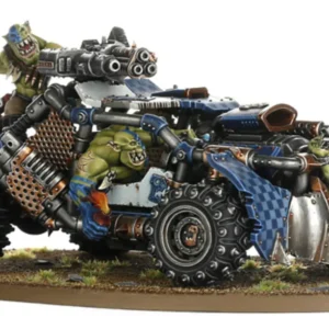 ¡Desata el Caos sobre Ruedas! Orks Boomdakka Snazzwagon de Games Workshop: Miniatura Warhammer 40k para Ensamblar y Pintar. Potencia Tus Batallas con