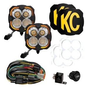 Kit de Iluminación Flex Era 4: Dos Focos LED de Alto Rendimiento para Exteriores e Interiores | Modelo 289 | Fácil Instalación y Ahorro Energético