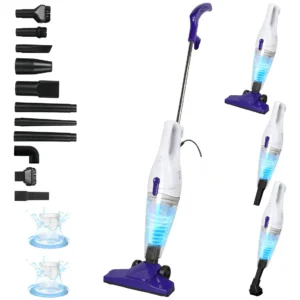 Aspiradora con Cable 12 en 1 - Black+Decker MAX, Potencia Superior y Ultra Silenciosa: Limpieza Profunda para Hogar y Coche