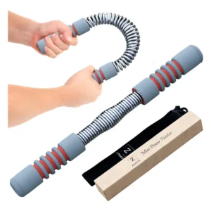 Barra Power Twister Flex de Fuerza: Ejercita Pecho y Brazos con Seguridad | Marca Genérica - Modelo FTW-2000 | Diseño Ergonómico y Resultados Visibles