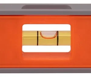 Nivel de Torpedo Magnético STANLEY® 9 Pulgadas 43-529, Precisión y Resistencia para Trabajos en Espacios Reducidos, Lectura Clara y Fácil