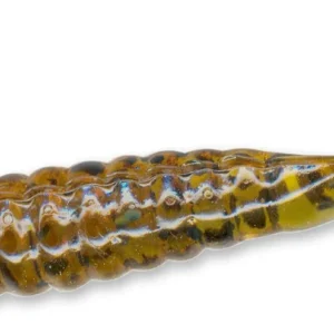 Señuelo Deslizante de Cangrejo Panfish Grub 3.8 cm - Color Calabaza - El Señuelo Definitivo para la Pesca de Lobina, Trucha y Especies de Agua Dulce -