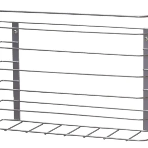 Organizador de Cocina Bajo Fregadero con Dos Compartimentos Platinum: Maximiza Espacio y Orden, Diseño Expandible, Acero Resistente y Fácil Instalació