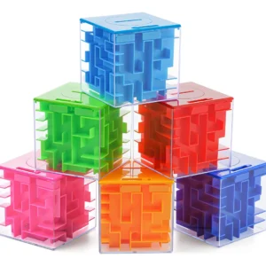 ¡Desata la diversión y el ingenio! Rompecabezas Caja Fuerte [Marca X] Modelo [Modelo específico, si se conoce] - Paquete de 6 unidades. Guarda tu dine