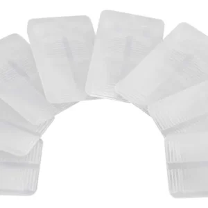 Cuñas Niveladoras para Inodoro Marca [Marca Genérica] - Modelo [Modelo Genérico] - Paquete de 8 - Plástico Duro Blanco - Nivelación Precisa y Duradera