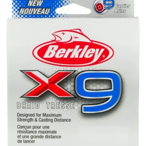 Línea de Pesca Trenzada Berkley X9 150 Metros: Resistencia Superior, Lanzamientos Largos y Durabilidad Extrema para un Rendimiento Inigualable en tus