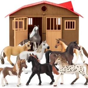 ¡Despierta la Aventura Ecuestre! Juego de Juguete de Caballo 8 en 1 Marca [Marca genérica], Modelo [Modelo genérico] para Niñas de 6 a 12 Años: Incluy