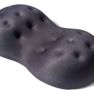 Protector Ergonómico de Lujo para Reposamuñecas: Marca Fellowes, Modelo Gel Crystal. Almohadilla de Espuma Viscoelástica, Diseño Ergonómico, Soporte S