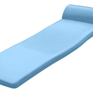 Colchón Flotante XL Para Piscina Azul. Marca Intex: Máxima Comodidad y Durabilidad para Disfrutar del Verano. Modelo 58878EP con Reposacabezas Integra
