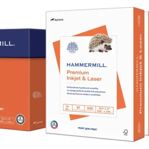 Papel Multiuso para Impresora de Inyección de Tinta Xerox® Everyday 10.8 kg (5 Resmas) Blanco: Rendimiento Superior, Acabado Impecable para Documentos