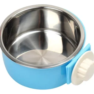 Comedero Elevado 2 en 1 para Perros y Cachorros [Marca: PetLife] Modelo: Aqua Azul - Diseño Compacto y Ergonómico, Ideal para Razas Pequeñas, Color Az