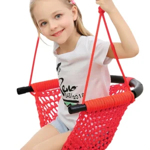 Asiento para Columpio Infantil Marca Little Tikes® Rojo Resistente para Uso Interior y Exterior | Diseño Ergonómico y Seguro | Fácil Instalación y Lim