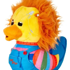 ¡Colecciona la Aventura! Peluche de Goma Chucky Pato Tubbz: Edición Limitada para Fans de Horror y Coleccionistas | Figura de Baño Única