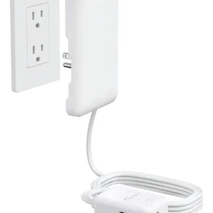Cable De Extensión Con 3 Tomas Y Protector De Sobretensión