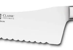 Cuchillo de Pan Clásico Wüsthof Classic de 20 cm: Corte Preciso y Duradero para Panes y Repostería - Fabricado en Solingen, Alemania