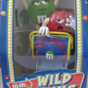 Dispensador de Dulces MM'S Edición Limitada Wild Things: Colección Exclusiva, Diseño Divertido, Ideal para Regalo y Decoración. ¡Llena tu Día de Dulzu