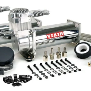 Potente Compresor de Aire VIAIR 444C: 200 PSI para Inflado Rápido y Eficiente. 150 LPM de Flujo de Aire para Uso Industrial y Automotriz. Durabilidad