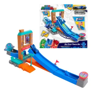 ¡Aventura Nocturna! Juego de Mesa PJ Masks en Metal - Diversión Garantizada para Niños de 3+ Años | Incluye Tablero, Fichas y Dados | Estimula la Imag