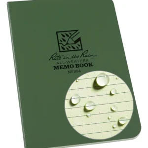 Cuaderno Impermeable Universal A6 Verde Oliva: Resistencia al Agua y Durabilidad Superior - Marca [Nombre de la Marca] Modelo [Modelo específico] - Id