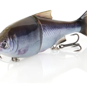 Savage Gear 3D Shine Glide - Señuelo Hundimiento Lento: Imitación Realista de Pez, Movimiento Gliding Atractivo, Ojos 3D, Anzuelos Super Afilados, Ide