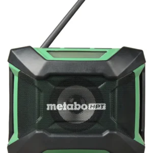 Radio Bluetooth Inalámbrica DEWALT DCR006-MX: 18V, 18 Horas de Duración, AM/FM, Adaptador AC, Sonido Superior para el Sitio de Trabajo y el Hogar