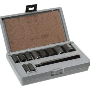 Juego de Perforadoras de Juntas BLACK+DECKER 11 Piezas: Precisión Impecable en Color Negro para Sellado y Acabado Profesional en Construcción y Remode