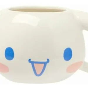 Taza de Cerámica 3D Silver Buffalo Sanrio Hello Kitty & Friends Cinnamoroll: Coleccionable, Diseño Esculpido, Regalo Ideal para Fans