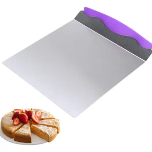 Espátula para Pastel y Bandeja para Pizza Acero Inoxidable Marca KitchenCraft: Set Profesional para Hornear, Resistente y Duradero, Ideal para Reposte
