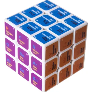 Cubo de Rubik 3x3 Elementos Químicos - Aprende y Diviértete con este Rompecabezas Educativo de [Marca]
