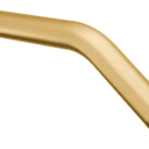 Toallero Argolla Moen 123815BG Colección Genta, Acabado Dorado Cepillado, Diseño Moderno para Baño Elegante y Duradero, Fácil Instalación